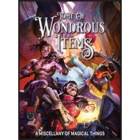 (영문도서) Tome of Wondrous Items 5E Hardcover, Necromancer Games, English, 9781665602075