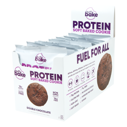 Buff Bake 프로틴 소프트 베이크드 쿠키, 더블 초콜릿(Double Chocolate), 12개입 - 최저가 알림ㆍ특가 ...