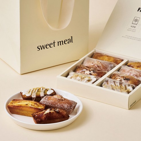스위트밀 고급 발효버터 구움과자 휘낭시에 선물세트 소개