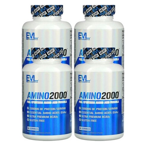 EVLUTIONNUTRITION 아미노 2000 베지캡슐, 4개, 150정