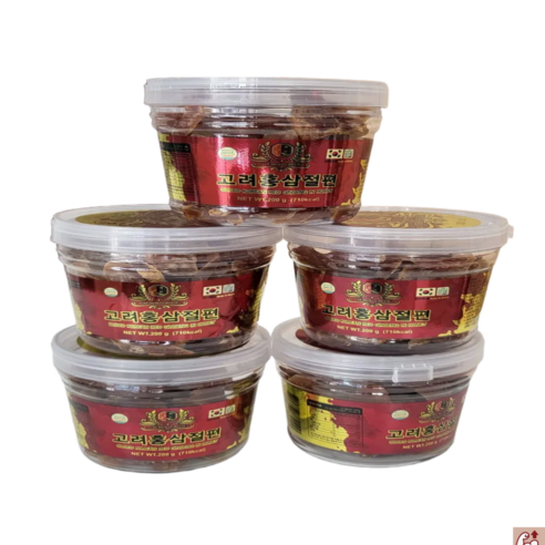 고려 홍삼절편 홍삼정과 고려홍삼 200g korea red ginseng