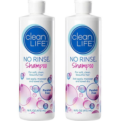 노린스 헹구지 않는 샴푸, 473.1ml, 2개