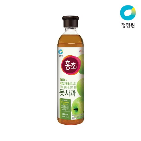 청정원 [청정원] 홍초 풋사과 900ml, 1개