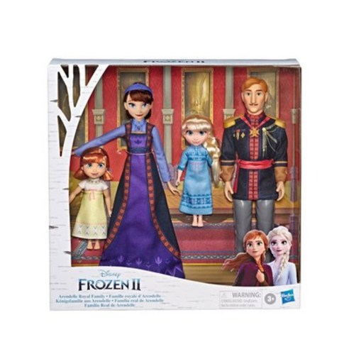 디즈니 겨울왕국2 엘사와안나 가족인형세트 로얄패밀리 / Disney Frozen2 Arendelle Royal Family Doll Set