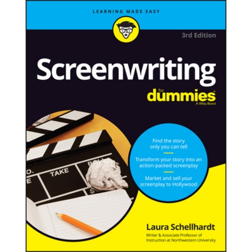 (영문도서) Screenwriting for Dummies Paperback, English, 9781119835752