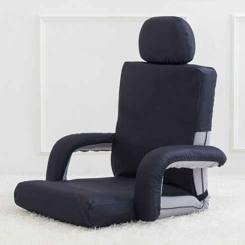 풍원 VIP 참숯 좌식의자 1인용 안락 등받이 팔걸이 의자, vip 참숯 좌식의자 커버 단품(그레이), 커버 추가구매