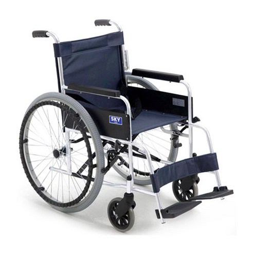 좁은 문턱도 두렵지 않아! 가볍고 튼튼한 스틸 휠체어 사용 후기 미키휠체어