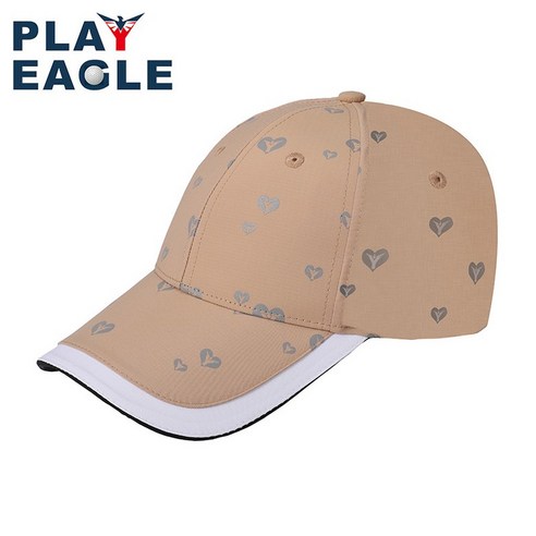 ANKRIC 골프 모자 남성 하트 모양의 패션 자외선 차단제 모자 남성과 여성의 스포츠 모자 태양 모자 골프, 카키색 옷감