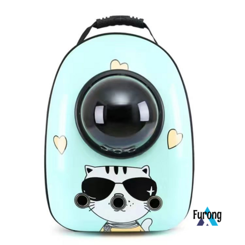 Furong 고양이 가방 애완 동물 가방 어깨 고양이 가방 애완 동물 용품 작은 개 배낭, 시안 야우 미스