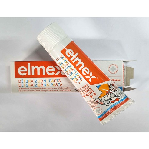 엘멕스 킨더치약으로 우리 아이 건강한 미소를 지켜주세요!