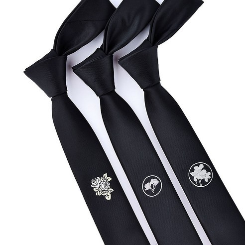 남성넥타이 한국어 버전 남성용 포지셔닝 패턴 5cm 신랑 넥타이 영국 대학 스타일의 트렌디 한 성능 좁은 넥타이 ANKRIC