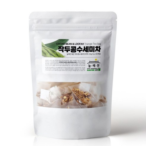 향긋한 구수함으로 건강을 더하는 늘해찬 작두콩수세미차!