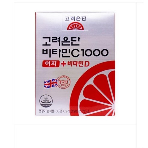 고려은단 비타민C1000 이지+비타민D 600mgX120정, 없음, 1개, 120개