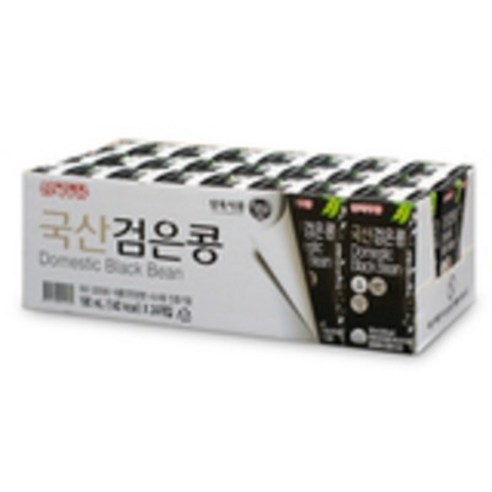 [삼육두유] 국산 검은콩 두유 190ml, 24개
