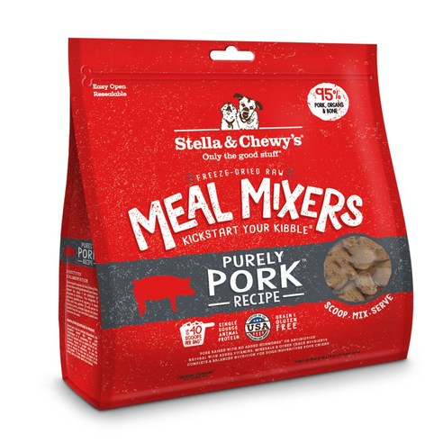 [공식] 스텔라앤츄이스 강아지 동결건조사료 포크 밀믹서 18oz(510g), 1개, 510g