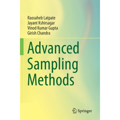 (영문도서) Advanced Sampling Methods Paperback, Springer, English, 9789811606243