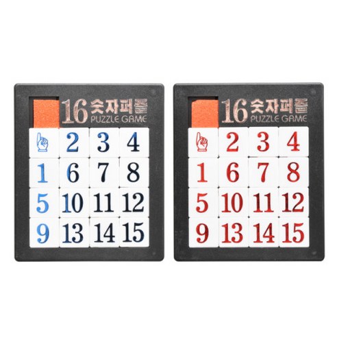 월성산업사 16숫자퍼즐 판퍼즐 지능개발퍼즐, 1개, 16피스