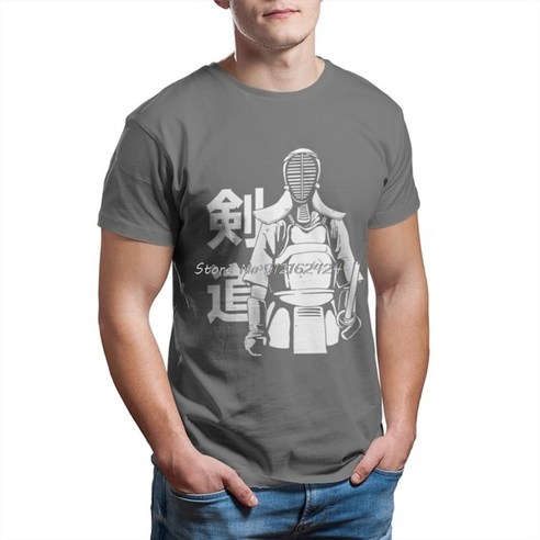검도복 도복 운동복 주짓수 kendo bogu Japan shinai katana samurai ninja gift t shirt men t shirt 여름 t-셔츠 코튼