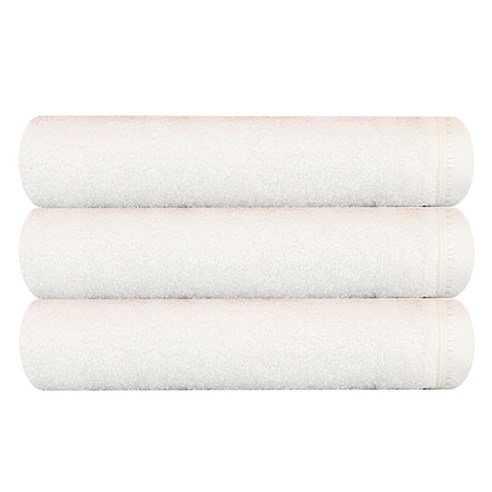 송월타월 라베나 뱀부 200g, 아이보리, 3개