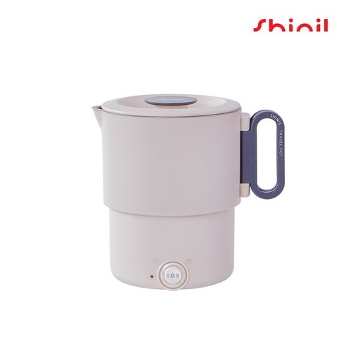 언제 어디서든 뜨거운 물을, 신일 접이식 전기 포트와 함께!