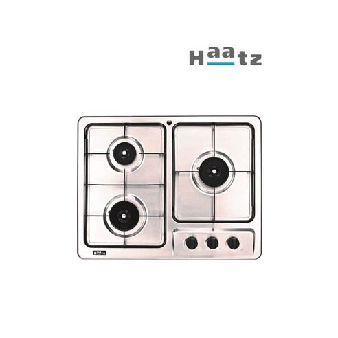 하츠 3구 가스쿡탑 / 빌트인 / 쿠킹존 / 후드 연동형 / GC-3605SDRH / SDSH, LPG