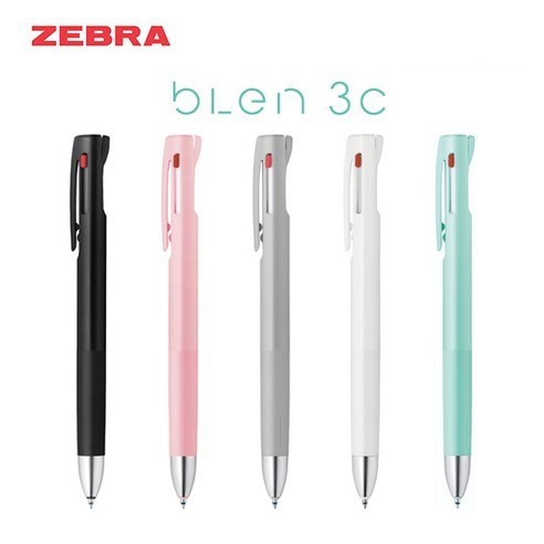 제브라 블렌 3색볼펜 BLEN (진동을 줄인), 0.5mm 블랙 
필기류
 Best Top5