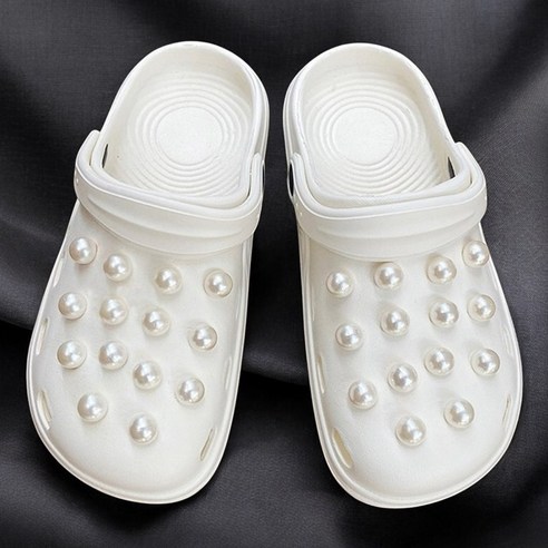 영롱한 빛으로 일상을 물들이다: 라이프밸런스 진주 파츠 세트 리뷰 크록스진주지비츠