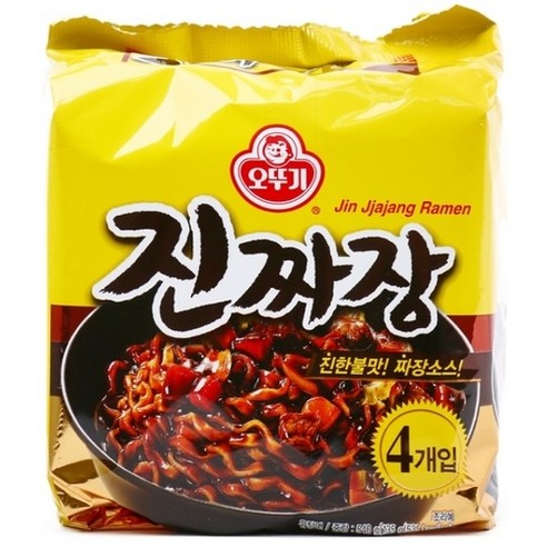 <올따옴> 오뚜기 진짜장멀티 4입 6봉지, 24개