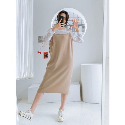 뷔스티에원피스 뷔스티에원피스 비비에모 프릴 플라워 여성스러운 롱 원피스 00121 래피의류 라운드원피스 뷔스티에 끈원피스 롱원피스 루즈핏원피스