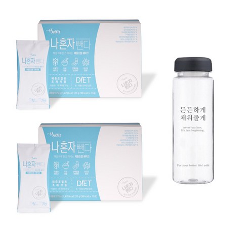 셀핏 다이어트쉐이크 다이어트 보조제 맛있는 한끼 식사대용 단기간 3일 나혼자뺀다 식단, 나혼자뺀다 2박스+쉐이커