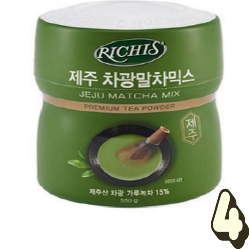 제주차광말차믹스(리치스 파우더 550g) X6