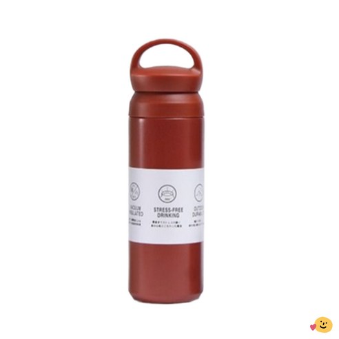 윤판장 물이 새지않는 이중 실리콘 패킹 스텐텀블러, 1개, 레드, 500ml