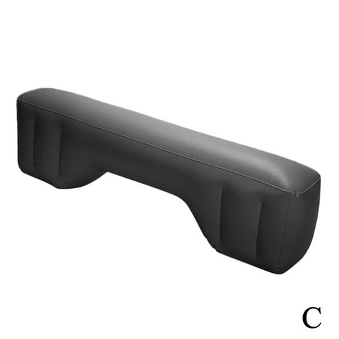 자동차 내부 팽창식 매트리스 뒷좌석 갭 패드 장거리 여행 캠핑 침대 편안한 휴대용 액세서리, Black, CN