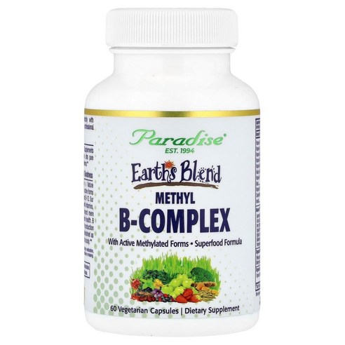 파라다이스허브 메틸 B 콤플렉스 Methyl B-Complex 베지캡슐 60정