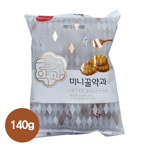 삼립 미니 꿀약과, 140g, 3개