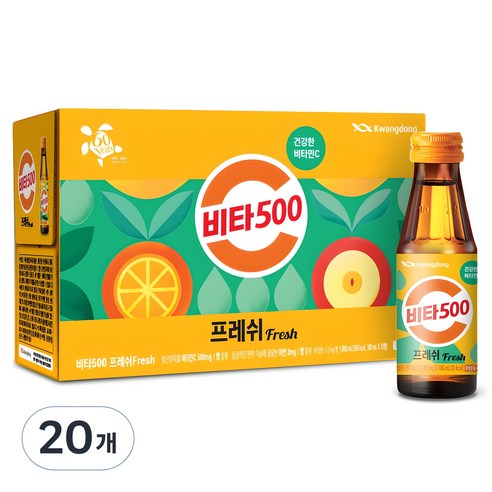 비타500 프레쉬, 100ml, 20개
