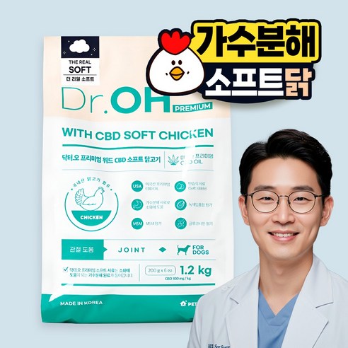 닥터오 더리얼 소프트사료, 5개, 1.2kg, 닭