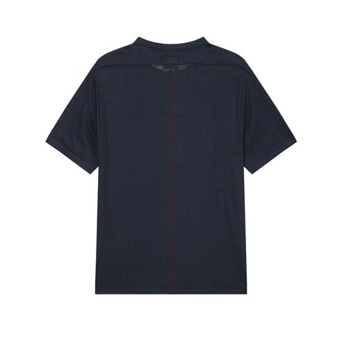 레귤러 핏 디자인과 베이직한 멜란지 컬러가 조화로운 반팔 티셔츠