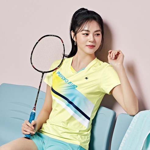 패기앤코 여성티셔츠 RT-2004 탁구복 9 여성 스포츠 기능성 반팔 라운드 그래픽 티셔츠 운동복 상의 탁구 배드민턴 Tennis 요가 필라테스 스쿼시 볼링 러닝 등산 캠핑 조깅 6007