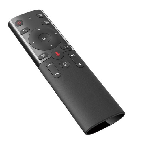 2.4G 음성 원격 제어 대체 공기 원격 마우스 프로젝터 용 Android TV 박스 PC HTPC 올인원 PC, 보여진 바와 같이, 하나