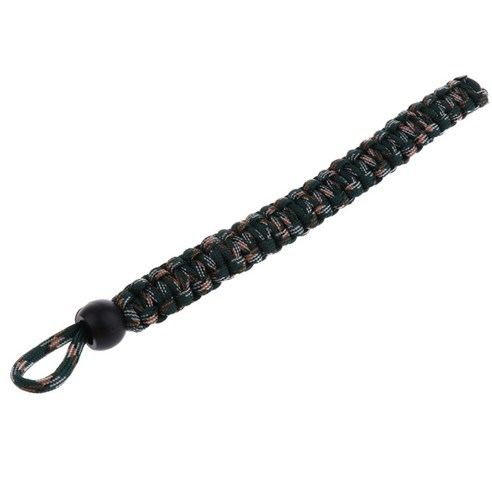 땋은 Paracord 조정 가능한 카메라 손목 스트랩/팔찌, 산 카모, 34x2cm, 나일론