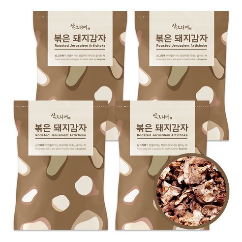 산그리메 국내산 볶은 돼지감자 600g*4봉 (총2.4kg), 600g, 1개입, 4개 비트차 효능