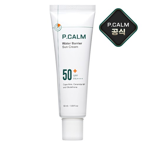 피캄 워터베리어 수분진정 선크림 SPF50+ PA++++, 50ml, 1개