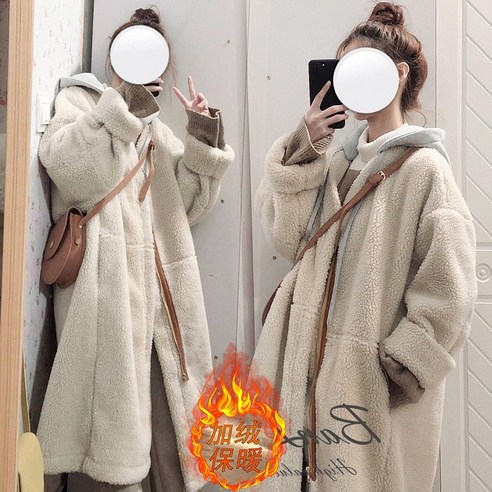 임산부 드레스 가을 새로운 임산부 코트