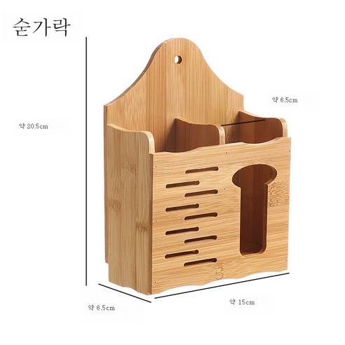 DFMEI 무타공 가정용 수저통 벽걸이 주방식기 수납함 수저통 뚝딱 수저통 선반입니다., DFMEI 스푼 스타일