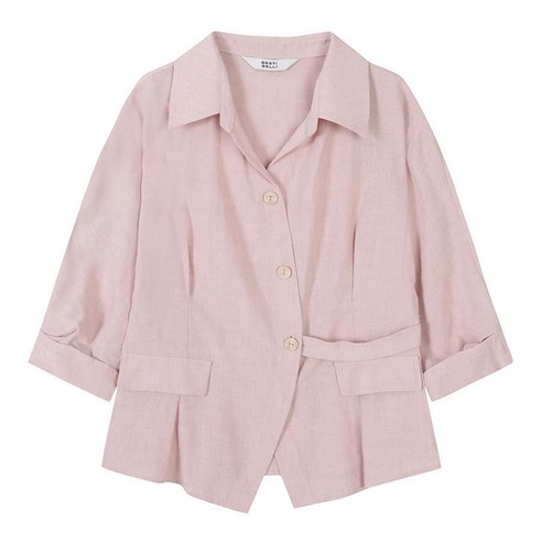 베스띠벨리 여성용 셔링 반팔 블라우스 BCBAF2444