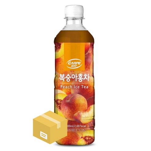 대호 카르페데이 복숭아홍차 액상, 1000ml, 6개