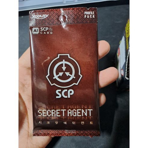 SCP 비밀 요원 프로필 팩 미개봉 부스터 팩 부스터프로 SCP 비밀 요원 프로필 팩 미개봉 부스터 팩 부스터프로