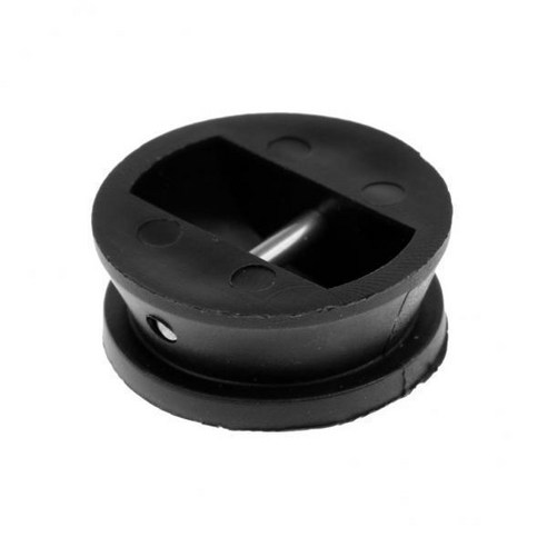 6-10pack 서핑 가죽 끈 다리 서핑 보드 SUP Longboard Legrope 데크 플러그 30mm 직경, 플라스틱, 검은 색