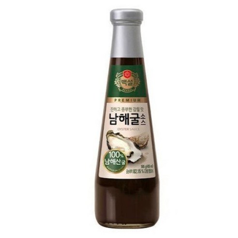 CJ백설 남해굴소스 500g x 2개입, 2개